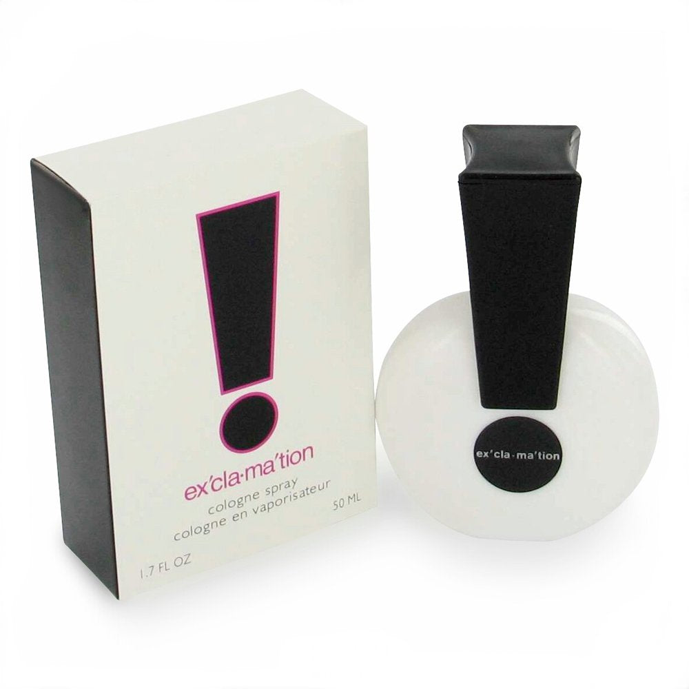Coty Exclamation Cologne Spray for Women - 50ml - Eau de Cologne - Classic Fragrance - Damaged Box