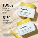 Dr.Jart+ Ceramidin Ectoin-Infused Face Cream - Dry Skin Moisturiser - Korean Skincare 50ml - Damaged Box - BBE 03/2029