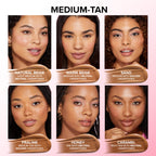 Too Faced Born This Way Natural Finish Longwear Liquid Foundation - Sand - Medium-Full Coverage - Hydrating Oil-Free - New