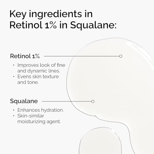The Ordinary Retinol 1% in Squalane Serum - Anti-Aging Skin Smoothing Treatment 30ml - New