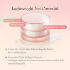 Medicube Triple Collagen Cream - Hydrating & Firming Face Moisturiser - Anti-Aging Skincare - Damaged Box - BBE 08/2028