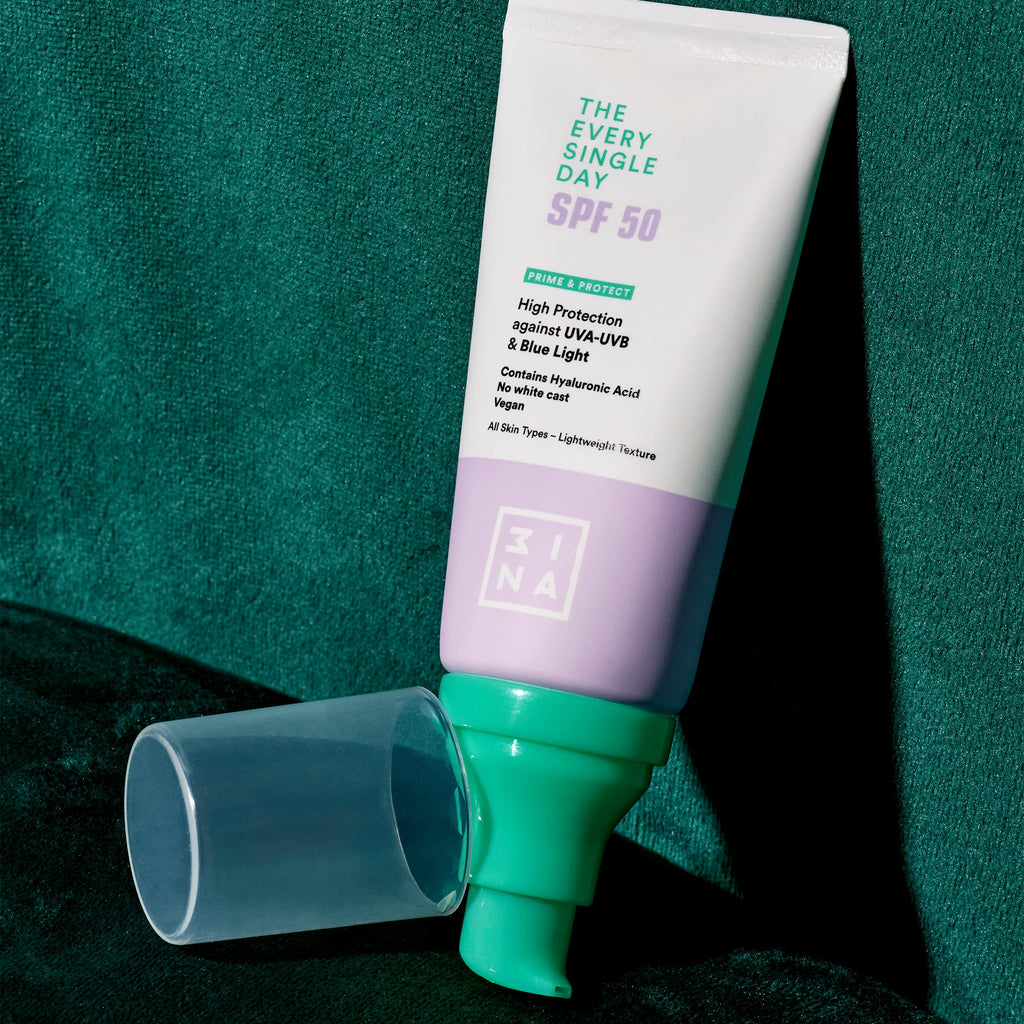 3INA The Every Single Day SPF50 Sunscreen Moisturiser - Face Body Protection - Damaged Box