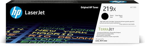 HP 219X Black High Yield Original LaserJet Toner Cartridge - Laser Printer Toner - New