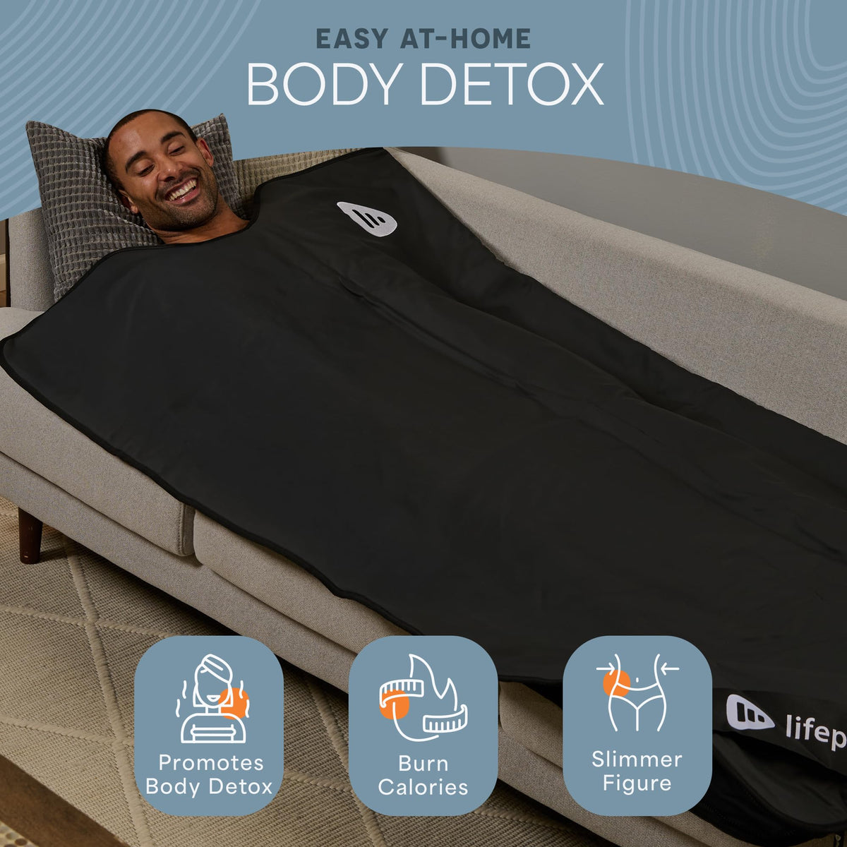 Lifepro Infrared Sauna Blanket - Portable Home Sauna - Infrared Heat Therapy - Like New