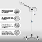 JVSURF 3-in-1 Facial Steamer with Ozone and LCD Timer - Salon Spa Face Steamer - Adjustable Height 0.95m-1.2m - White - Very Good