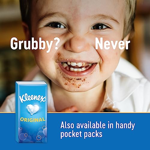 Kleenex Original Facial Tissues Multipack - 12 Tissue Boxes Everyday Paper Face Tissues - Damaged Box