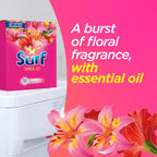 Surf Tropical Lily Laundry Detergent Washing Powder - 125 Washes 6.25kg - Damaged Box