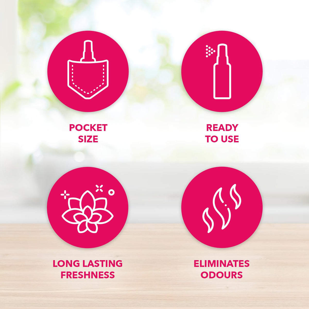 Fabulosa Fab-A-Loo Toilet Air Freshener Perfume Spray Odour Remover - Fantabulosa 60ml - Pack of 12 - New