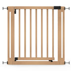 Safetots Wooden Elegance Baby Gate - Pressure Fit Child Safety Stair Gate - Natural, 79cm - 87cm - Very Good