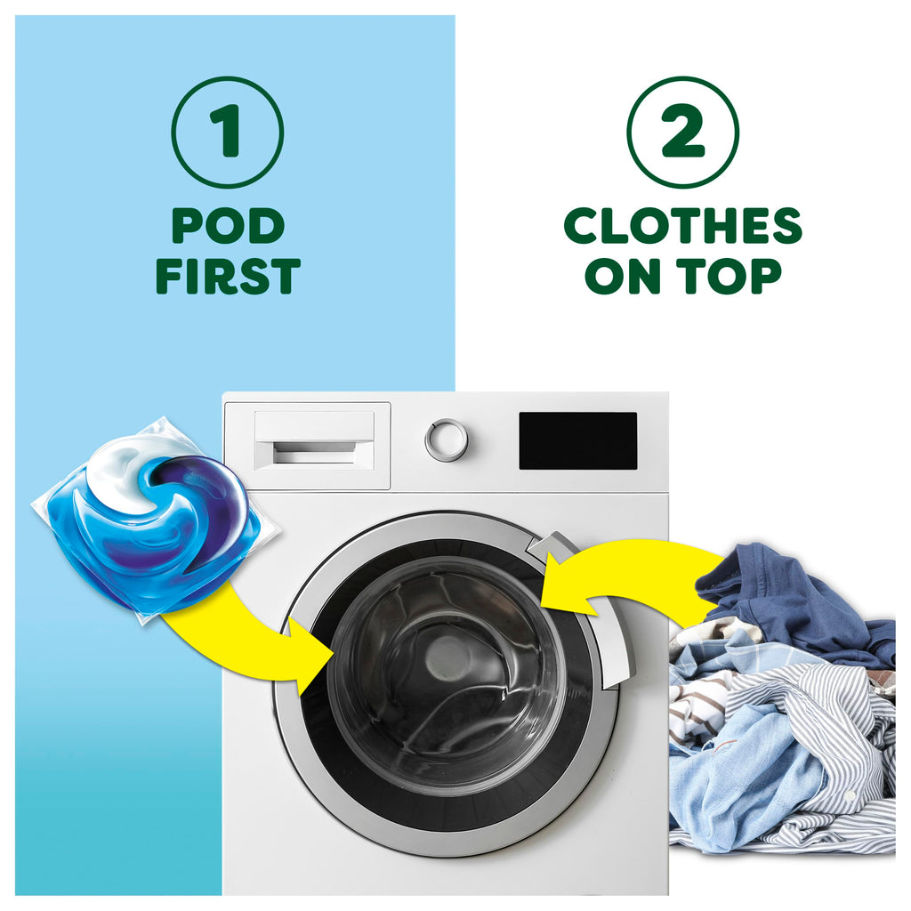 Fairy Non Bio Platinum Laundry Detergent Washing Pods Extra Stain Removal - 132 Pods - Very Good