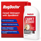 Rug Doctor Carpet Detergent with SpotBlok 1 Litre - 4-in-1 Carpet Cleaner Solution for Carpet Cleaning Machines - New - BBE 04/2031