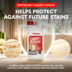 Rug Doctor Carpet Detergent with SpotBlok 1 Litre - 4-in-1 Carpet Cleaner Solution for Carpet Cleaning Machines - New - BBE 04/2031