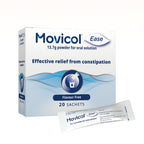 Movicol Ease Stick Sachets Flavour Free - 20 Sachets - Adult Laxative for Constipation Relief - Very Good - BBE 02/2029