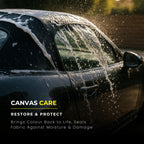 Protex Convertible Soft Top Care Kit - Canvas Cleaner, Black Restorer and Waterproofer - 500ml - Damaged Box