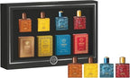 Versace Mens Miniature Fragrance Collection Gift Set 4 x 5ml - Travel Aftershave - Damaged Box