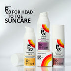Riemann P20 Sensitive Sun Cream SPF30 200ml - Water Resistant High UVA Protection 10 Hour Sunscreen - Damaged Box