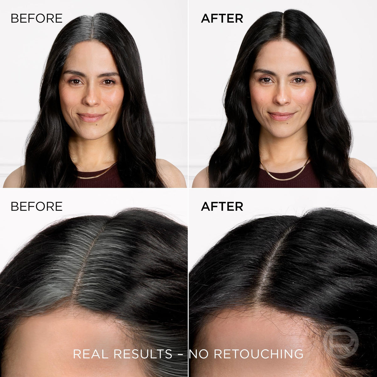 L'Oreal Paris Magic Retouch Temporary Root Touch Up Spray - Dark Brown 75ml Grey Hair Concealer - New