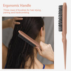 LORSEX 3 Pcs Slick Hair Brush Set with 200ml Hair Spray Bottle, Hair Styling Kit - Damaged Box