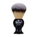 Kent Medium Synthetic Shaving Brush - Black Men's Wet Shave Grooming Brush - New