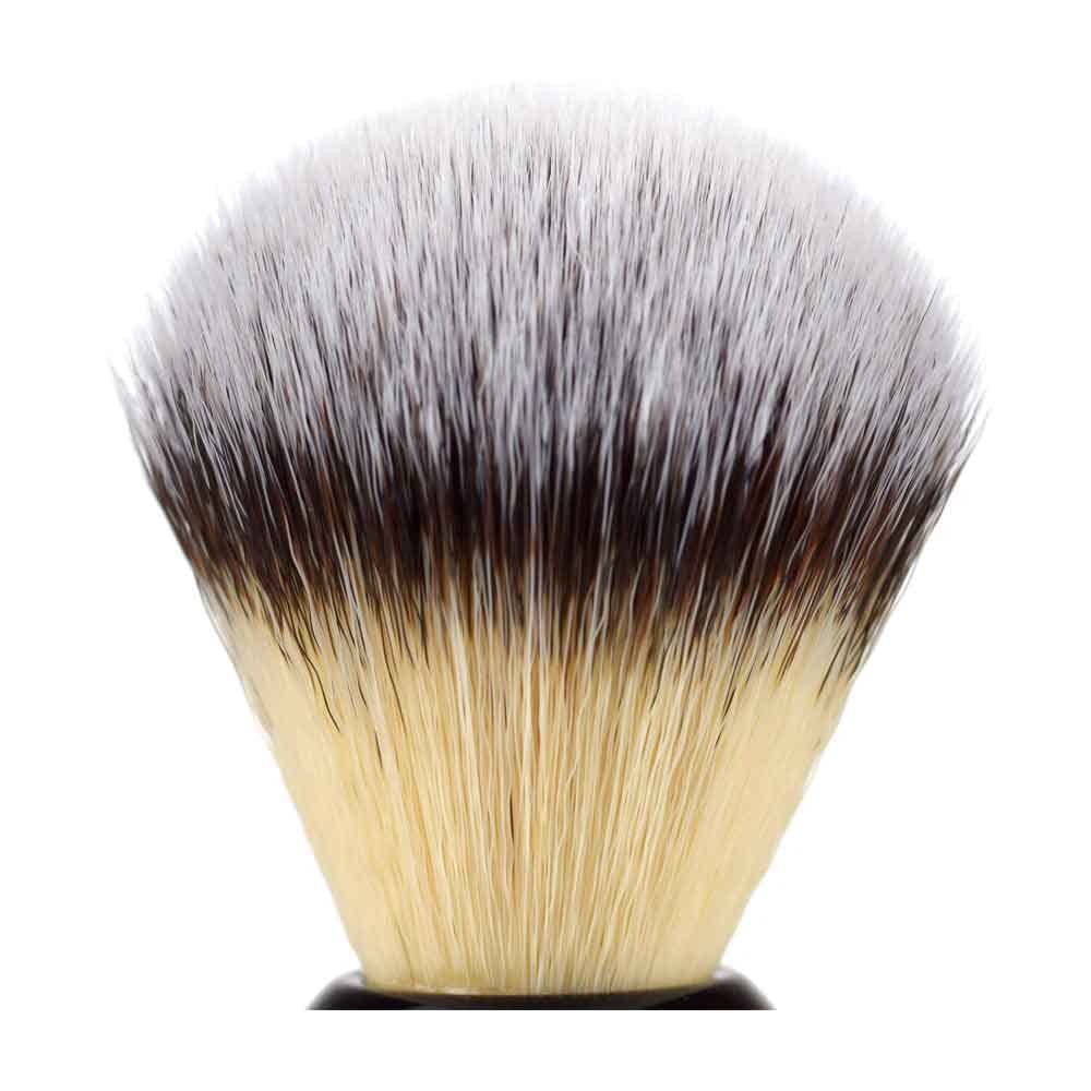 Kent Medium Synthetic Shaving Brush - Black Men's Wet Shave Grooming Brush - New