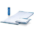 Repose Inflatable Single Mattress Overlay Cushion and Manual Pump - Pressure Relief Bed Sore Prevention - New