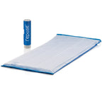 Repose Inflatable Single Mattress Overlay Cushion and Manual Pump - Pressure Relief Bed Sore Prevention - New