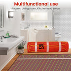 Heatit Electric Underfloor Heating Mat 1m² 200W/m² - Self-Adhesive Floor Heater - Damaged Box