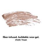 e.l.f. Wow Brow Gel - Volumising Fiber-Infused Eyebrow Wax-Gel - Taupe 3.5g - New