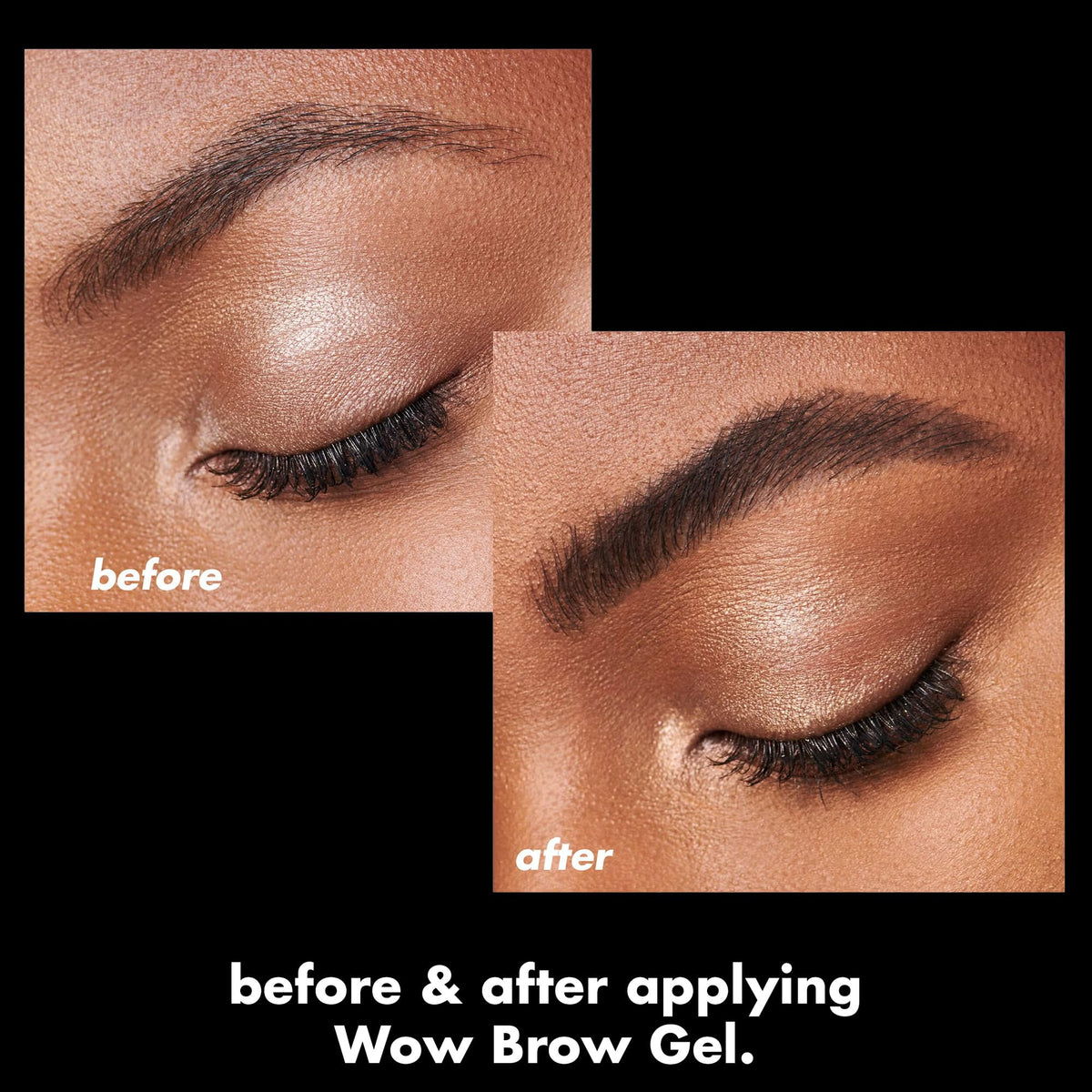 e.l.f. Wow Brow Gel - Volumising Fiber-Infused Eyebrow Wax-Gel - Taupe 3.5g - New