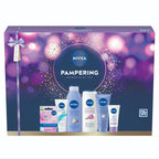 Nivea Pampering Moments Of Joy Gift Set - 5-Piece Skincare And Body Care Pamper Collection - Damaged Box