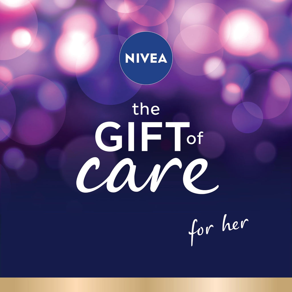 Nivea Pampering Moments Of Joy Gift Set - 5-Piece Skincare And Body Care Pamper Collection - Damaged Box