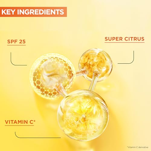 Garnier Vitamin C Brightening Serum Cream SPF25 Face Moisturiser - 50ml - Damaged Box