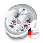 Beurer FB50 Foot Spa Massager with Water Heater - Bubble and Vibration Footbath with Infrared Light, Pedicure Attachments - Very Good