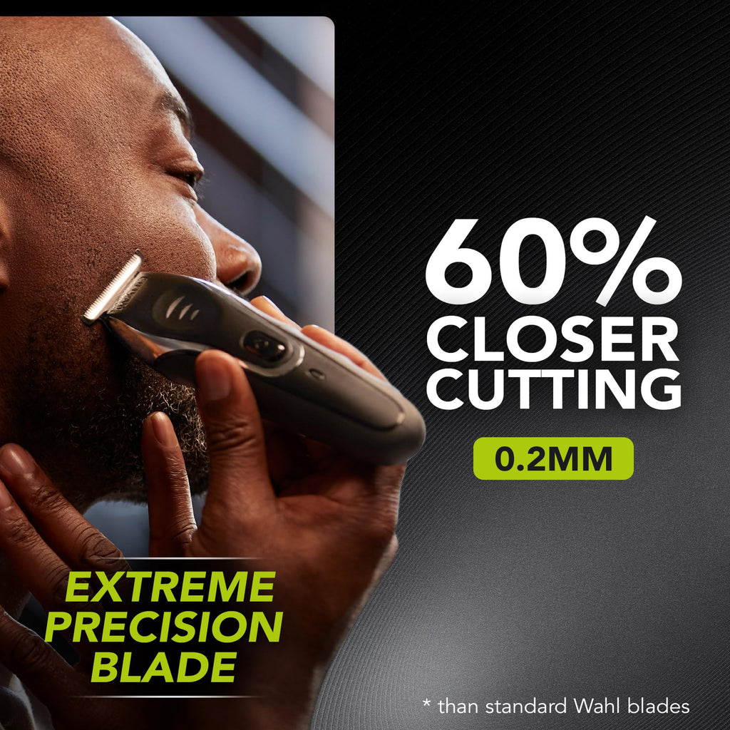 Wahl Aqua Blade 10-in-1 Rechargeable Lithium Men's Multigroomer Beard Trimmer - 0.2mm Shave - Damaged Box