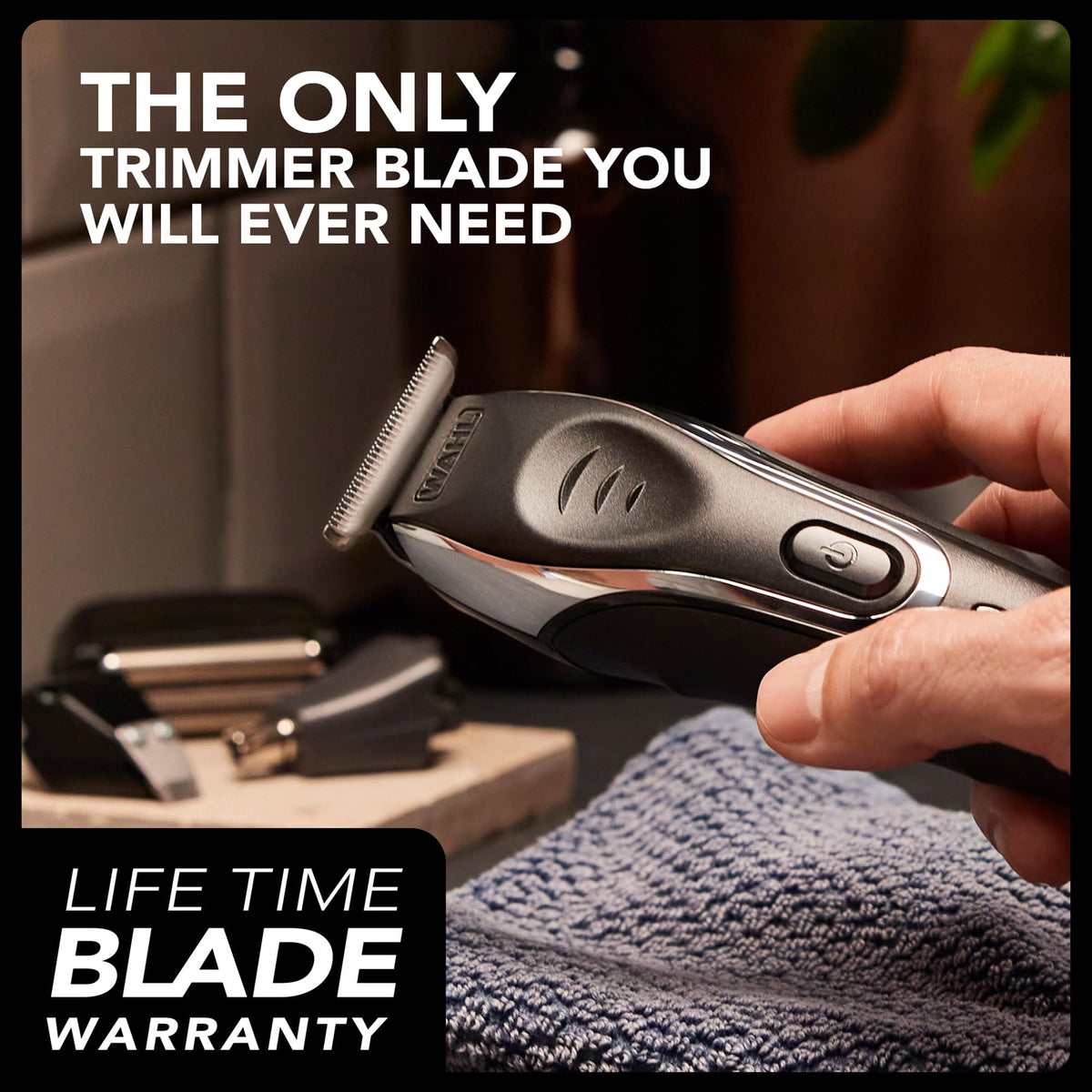 Wahl Aqua Blade 10-in-1 Rechargeable Lithium Men's Multigroomer Beard Trimmer - 0.2mm Shave - Damaged Box