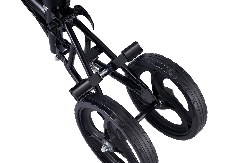 Panlova Steerable Knee Walker Scooter - Adult Mobility Aid for Broken Leg Foot Ankle Injury - Orthopaedic Pad - Black - Damaged Box