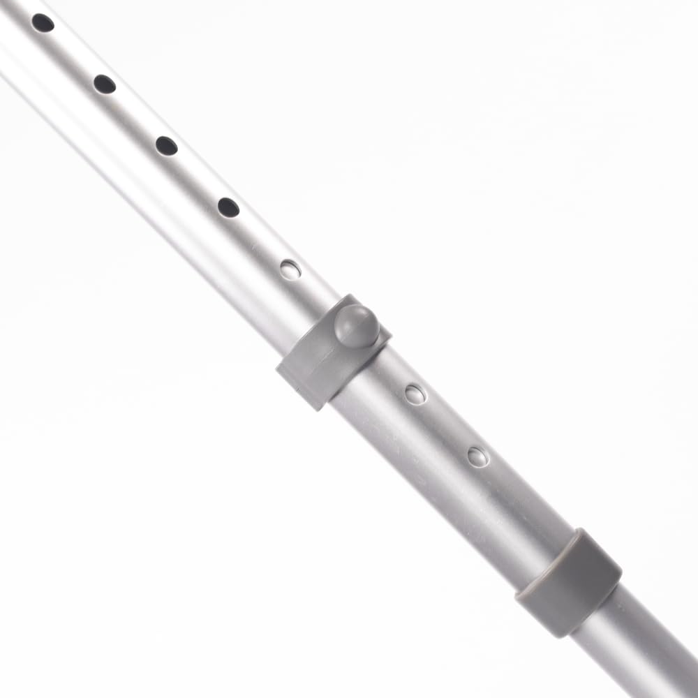 NRS Double Adjustable Crutches with Comfy Handle - Regular Height Walking Aid - Pair - Like New
