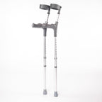 NRS Double Adjustable Crutches with Comfy Handle - Regular Height Walking Aid - Pair - Like New
