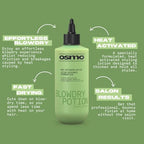 Osmo Blowdry Potion Hair Styling Lotion 250ml - Blow Dry Styler - Damaged Box