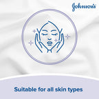 Johnson's Make-Up Be Gone Pampering Facial Cleansing Wipes - Relaxing Moonflower Aroma, Alcohol Free - Pack of 6 - New - BBE 11/2028