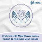 Johnson's Make-Up Be Gone Pampering Facial Cleansing Wipes - Relaxing Moonflower Aroma, Alcohol Free - Pack of 6 - New - BBE 11/2028