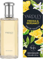 Yardley London Freesia and Bergamot Eau de Toilette 125ml - EDT Fragrance Perfume Spray - Damaged Box