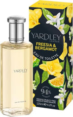 Yardley London Freesia and Bergamot Eau de Toilette 125ml - EDT Fragrance Perfume Spray - Damaged Box