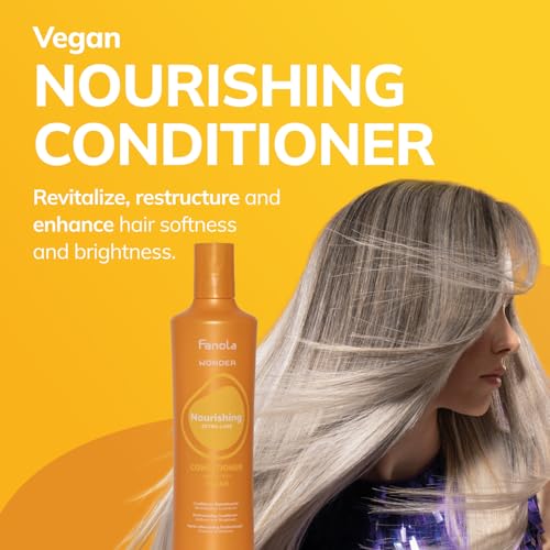 Fanola Wonder Nourishing Restructuring Hair Conditioner 1000ml - Softness and Brightness - New