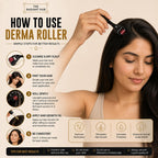 Rosemary Oil for Hair Growth and Derma Roller Kit 60ml - Castor Jojoba Peppermint Coconut Scalp Treatment for Men and Women - Damaged Box