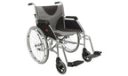 Drive DeVilbiss LAWC007A 17 Inch Self Propelled Wheelchair - Ultra Lightweight Aluminium - Good