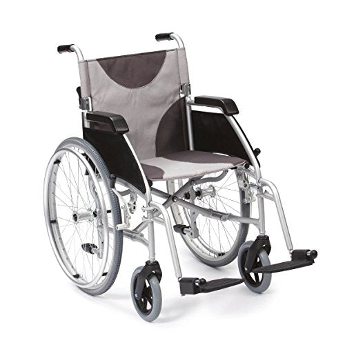 Drive DeVilbiss LAWC007A 17 Inch Self Propelled Wheelchair - Ultra Lightweight Aluminium - Good