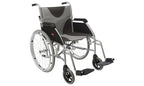 Drive DeVilbiss LAWC007A 17 Inch Self Propelled Wheelchair - Ultra Lightweight Aluminium - Good