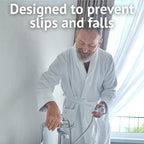 Homecraft Padded Bath Transfer Bench - Bath Chair Bathroom Mobility Aid with Suction Cup Feet - Like New