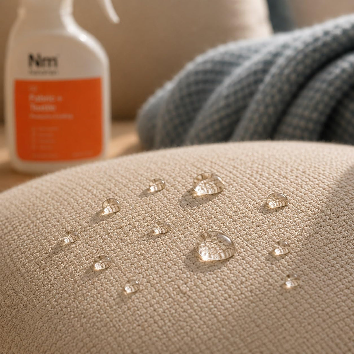 Nanoman Fabric and Shoe Waterproof Spray - Eco Friendly Water Repellent Stain Protector for Clothes, Sofas and Rugs - Damaged Box